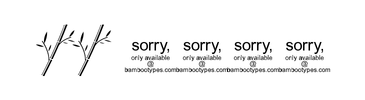 Bambhout Connect Trial  Скачать бесплатные шрифты