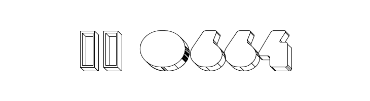 DeLarge Wired  Скачать бесплатные шрифты