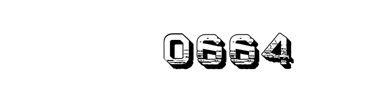 VTKS URBAN TIME 3 d  Скачать бесплатные шрифты