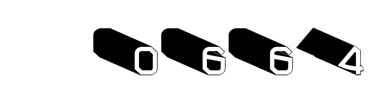 vtks urban time super 3d  Скачать бесплатные шрифты