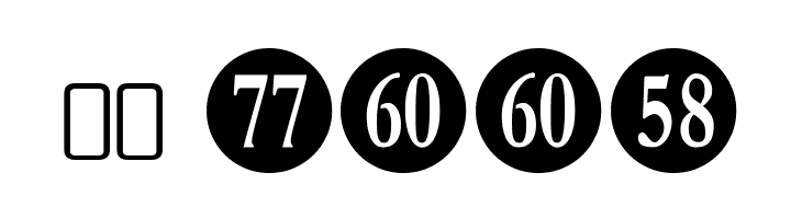 Numberpile-Regular  Скачать бесплатные шрифты