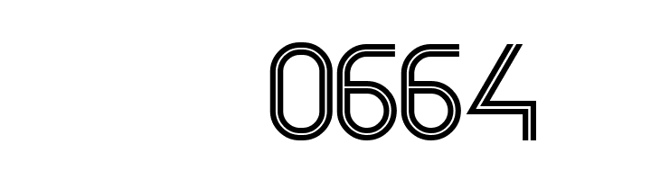 Retro Stereo Thin  Скачать бесплатные шрифты