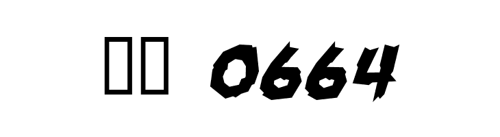 ManEater BB Bold  Скачать бесплатные шрифты