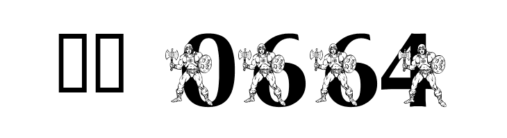 LMS By The Power of Grayskull  Скачать бесплатные шрифты