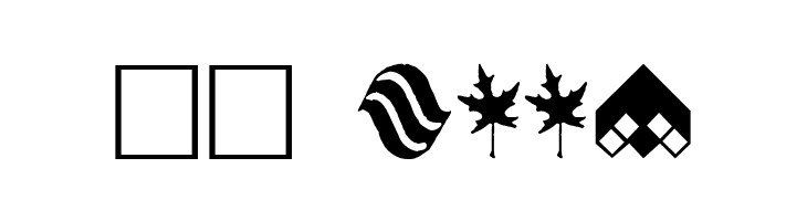 AngstDingbatsOne  Скачать бесплатные шрифты