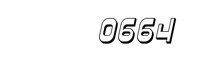 SF Plasmatica Shaded Italic  Скачать бесплатные шрифты