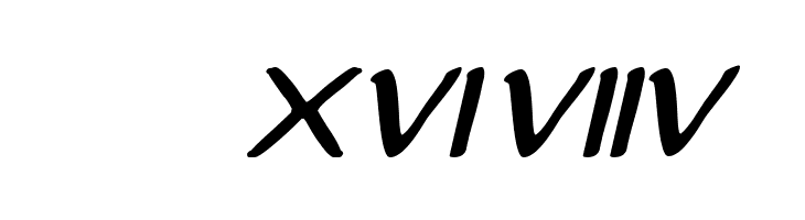 Justinian Italic  Скачать бесплатные шрифты