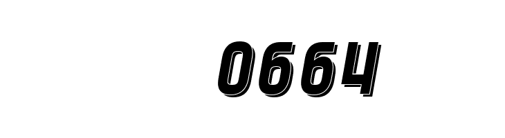 SF Speedwaystar Shaded Italic  Скачать бесплатные шрифты