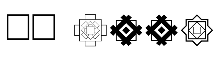 Square Things 2  Скачать бесплатные шрифты