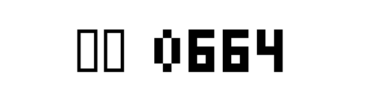 dots Hard  Скачать бесплатные шрифты