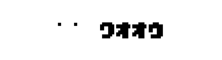 D3 Pocketbitmapism Katakana  Скачать бесплатные шрифты