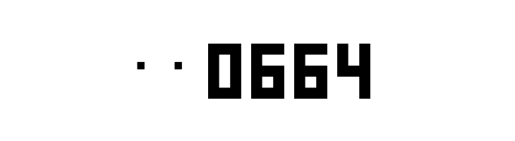 D3 Petitbitmapism Flat  Скачать бесплатные шрифты