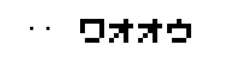 D3 Littlebitmapism Katakana  Скачать бесплатные шрифты