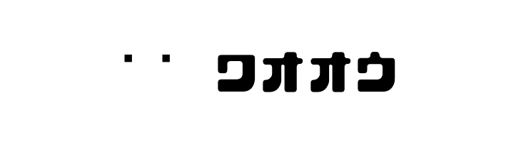 D3 Cubicism Katakana  Скачать бесплатные шрифты