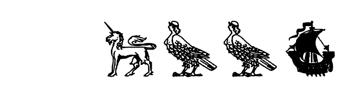 AEZ medieval dings  Скачать бесплатные шрифты