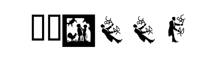 SilhousTwo  Скачать бесплатные шрифты