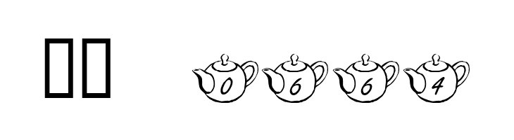 KR Tea Time  Скачать бесплатные шрифты