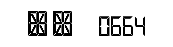 Digital  Скачать бесплатные шрифты