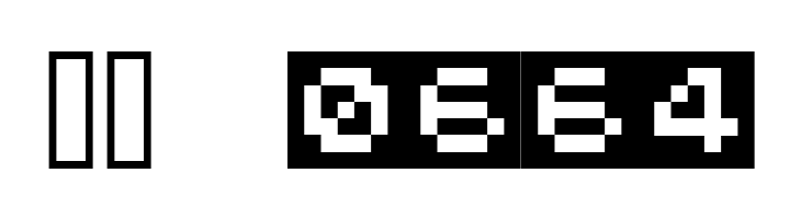 zTerm Block  Скачать бесплатные шрифты