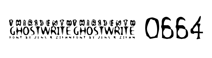 B3th-Ghostwrite-JRZ  Скачать бесплатные шрифты