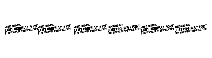Lost-Highway  Скачать бесплатные шрифты