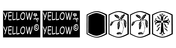 YY Old English Dingbats  Скачать бесплатные шрифты