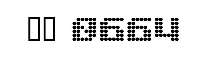 Dot Font Eng  Скачать бесплатные шрифты