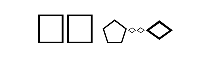 KensingtonDingbats Regular  Скачать бесплатные шрифты