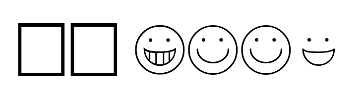 Smiley Regular  Скачать бесплатные шрифты