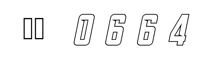 NHL Edge Nashville Outline  Скачать бесплатные шрифты