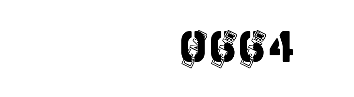 MDMilitaryStencilADemo  Скачать бесплатные шрифты