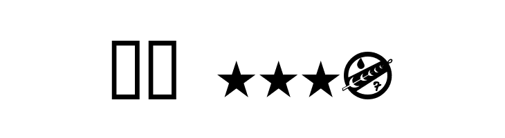 Distant Galaxy Symbols  Скачать бесплатные шрифты