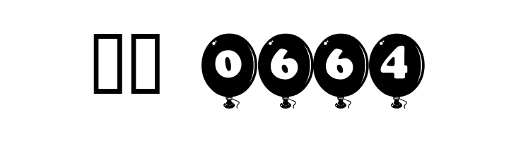 AlphaBalloon  Скачать бесплатные шрифты