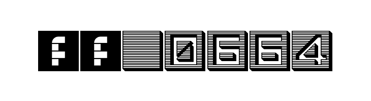 en hollow tiles Regular  Скачать бесплатные шрифты