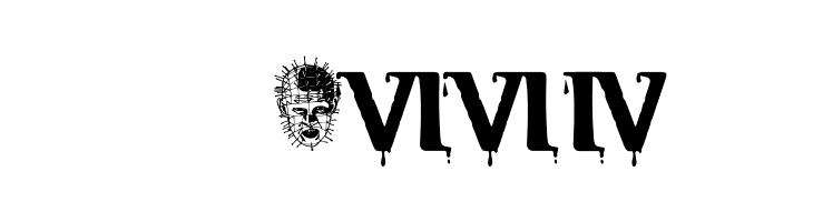 HellraiserBloody  Скачать бесплатные шрифты