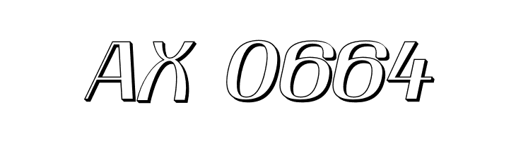 YiggivooUnicode3D-Italic  Скачать бесплатные шрифты