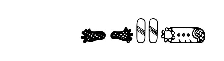 MesoAmerica Dings  Скачать бесплатные шрифты