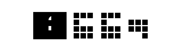 blocks Regular  Скачать бесплатные шрифты