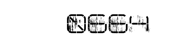 R-2014 Eroded  Скачать бесплатные шрифты