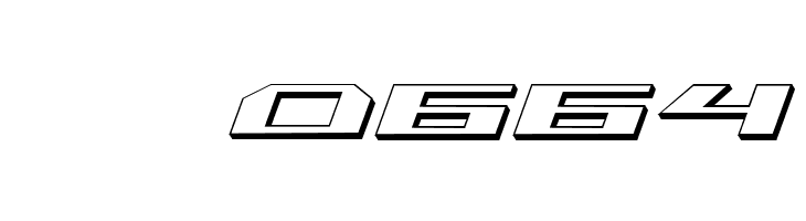 Trireme 3D Italic  Скачать бесплатные шрифты