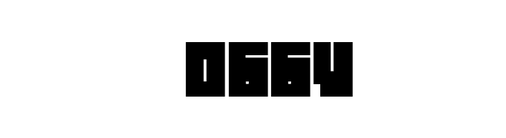 BLOKRegular  Скачать бесплатные шрифты