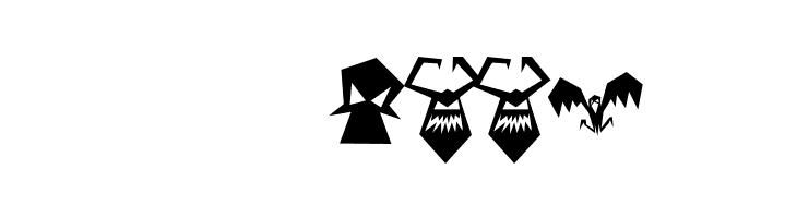 Arachnids  Скачать бесплатные шрифты