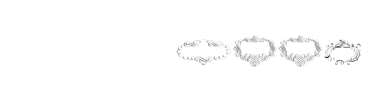 Calligraphic Frames Soft Two  Скачать бесплатные шрифты