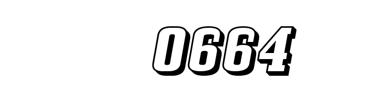 Bullpen 3D  Скачать бесплатные шрифты