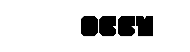 Cubesity  Скачать бесплатные шрифты