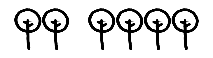 Pea Susie Trees  Скачать бесплатные шрифты