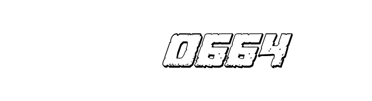 Colossus 3D Italic  Скачать бесплатные шрифты