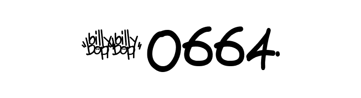 BillyBop_maj_tag  Скачать бесплатные шрифты