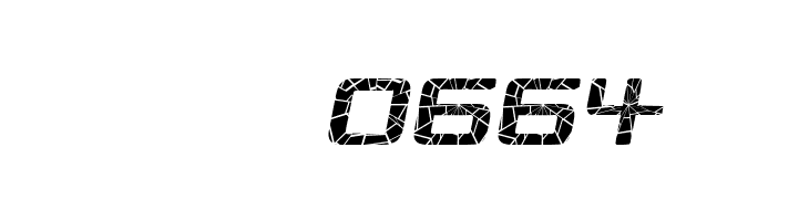 Republika - Shatter Italic  Скачать бесплатные шрифты