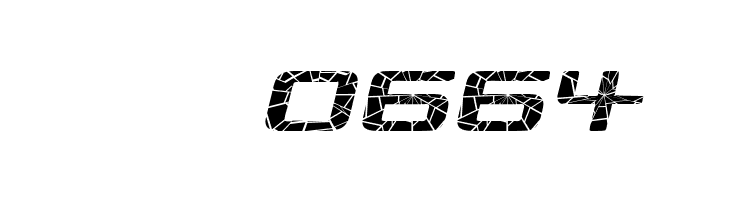 Republika Exp - Shatter Italic  Скачать бесплатные шрифты